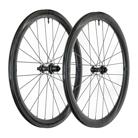 Industry Nine Solix SL i9 45 Wheel Front and Rear 700C / 622 Holes: F: 24 R: 24 F: 12mm R: 12mm F: 100 R: 142 Disc Center Lock SRAM XD-R Set-Goodwynn's