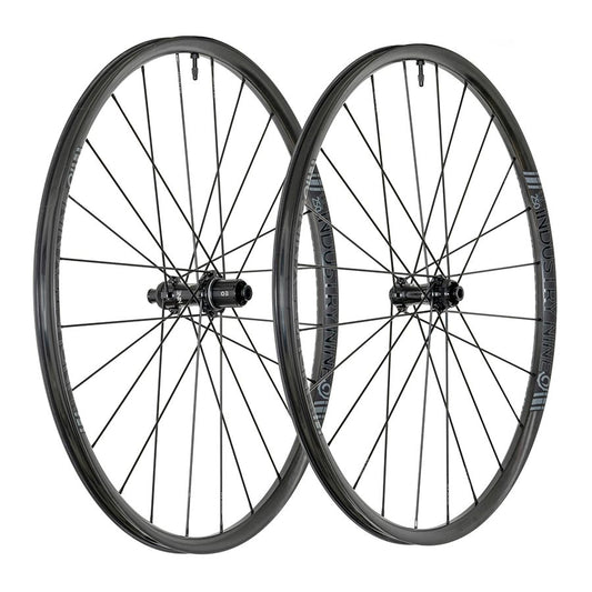 Industry Nine Solix G UL250c Wheel Front and Rear 700C / 622 Holes: F: 24 R: 24 F: 12mm R: 12mm F: 100 R: 142 Disc Center Lock Shimano Road 11 Set-Goodwynn's