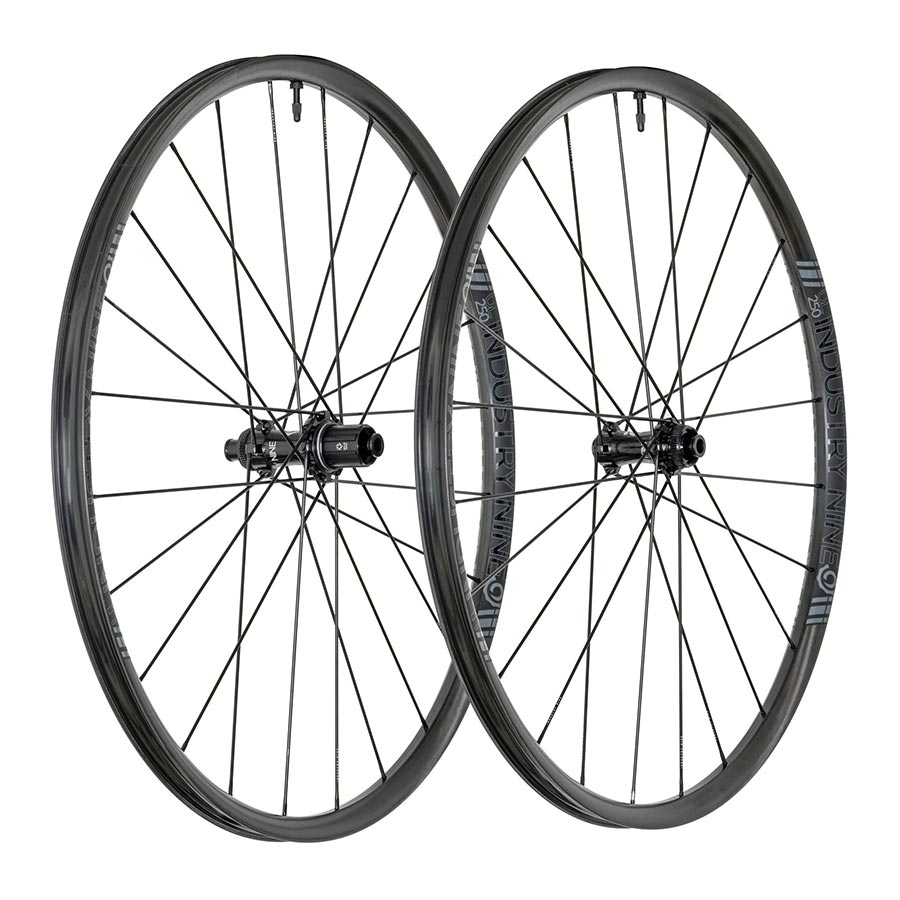 Industry Nine Solix G UL250c Wheel Front and Rear 700C / 622 Holes: F: 24 R: 24 F: 12mm R: 12mm F: 100 R: 142 Disc Center Lock SRAM XD-R Set