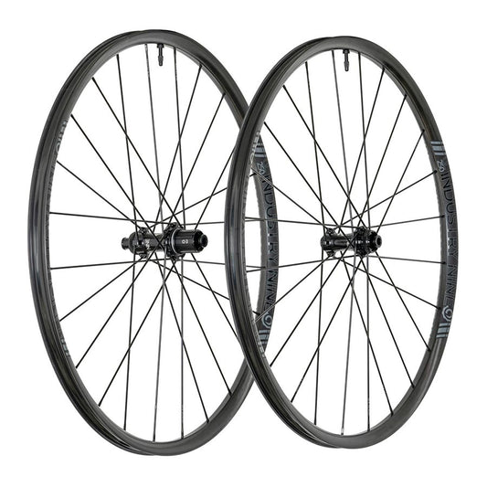 Industry Nine Solix G UL250c Wheel Front and Rear 700C / 622 Holes: F: 24 R: 24 F: 12mm R: 12mm F: 100 R: 142 Disc Center Lock SRAM XD-R Set-Goodwynn's