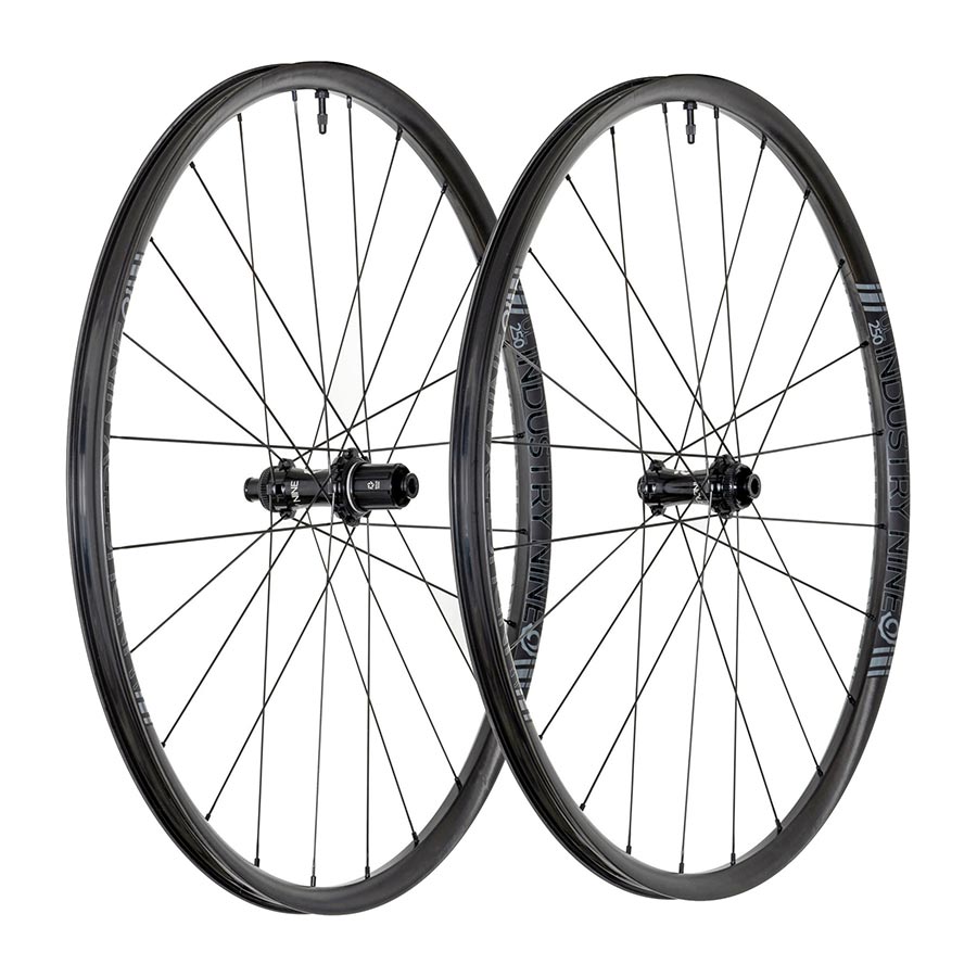 Industry Nine Solix SL UL250c CX Wheel Front and Rear 700C / 622 Holes: F: 24 R: 24 F: 12mm R: 12mm F: 100 R: 142 Disc Center Lock Shimano Road 11 Set-Goodwynn&#39;sGoodwynn&#39;s