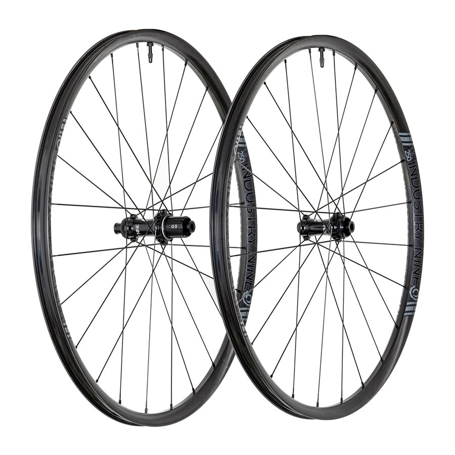 Industry Nine Solix SL UL250c CX Wheel Front and Rear 700C / 622 Holes: F: 24 R: 24 F: 12mm R: 12mm F: 100 R: 142 Disc Center Lock SRAM XD-R Set