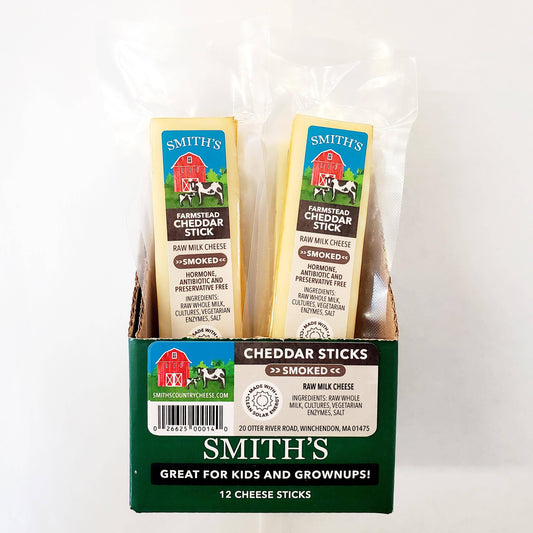 Smith's Country Cheese - Cheddar Cheese Snack Sticks-Smoked Cheddar-Goodwynn's