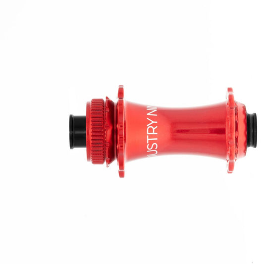 Industry Nine Solix G Classic Front Disc Hub Front 24H 12mm TA 100mm Red-Goodwynn's