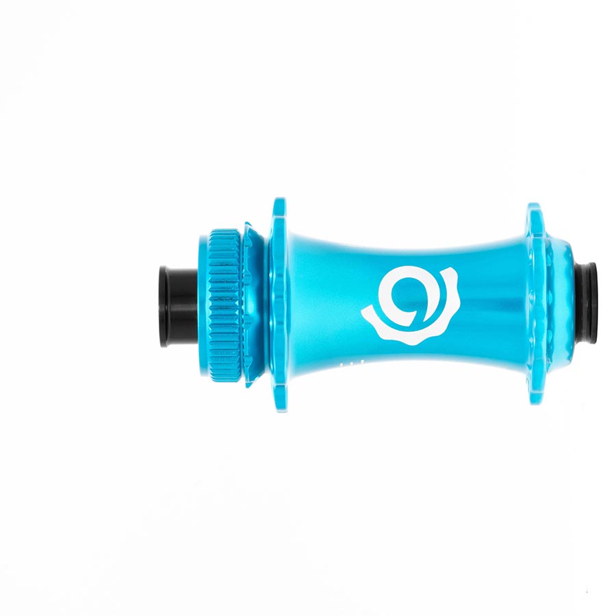 Industry Nine Solix G Classic Front Disc Hub Front 24H 12mm TA 100mm Turquoise-Goodwynn&#39;sGoodwynn&#39;s