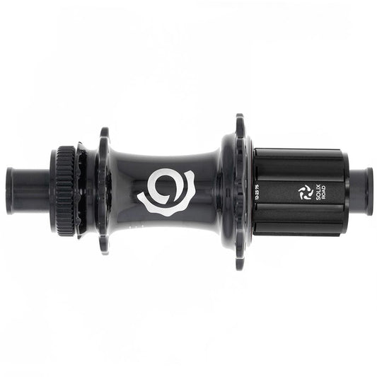 Industry Nine Solix G Classic Rear HG11 Disc Hub Rear 24H 12mm TA 142mm Shimano HG 11 Black-Goodwynn's