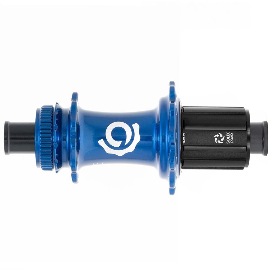 Industry Nine Solix G Classic Rear HG11 Disc Hub Rear 24H 12mm TA 142mm Shimano HG 11 Blue-Goodwynn&#39;sGoodwynn&#39;s