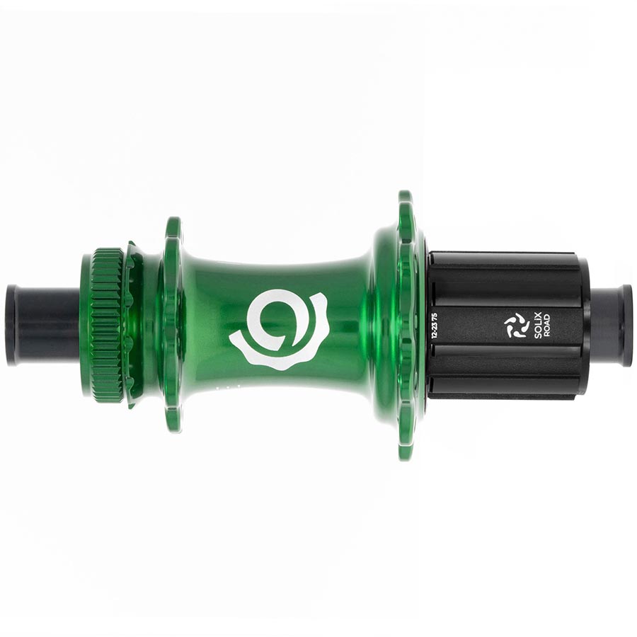 Industry Nine Solix G Classic Rear HG11 Disc Hub Rear 24H 12mm TA 142mm Shimano HG 11 Green-Goodwynn&#39;sGoodwynn&#39;s