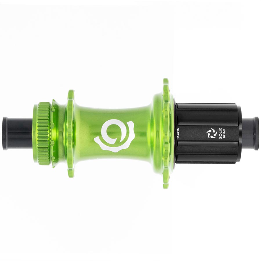 Industry Nine Solix G Classic Rear HG11 Disc Hub Rear 24H 12mm TA 142mm Shimano HG 11 Lime-Goodwynn&#39;sGoodwynn&#39;s