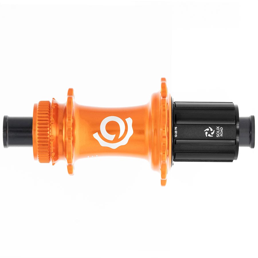 Industry Nine Solix G Classic Rear HG11 Disc Hub Rear 24H 12mm TA 142mm Shimano HG 11 Orange-Goodwynn&#39;sGoodwynn&#39;s