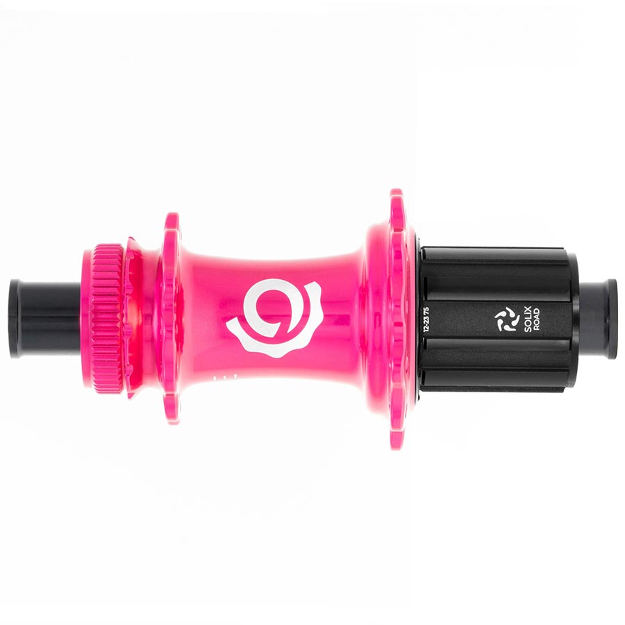 Industry Nine Solix G Classic Rear HG11 Disc Hub Rear 24H 12mm TA 142mm Shimano HG 11 Pink-Goodwynn&#39;sGoodwynn&#39;s