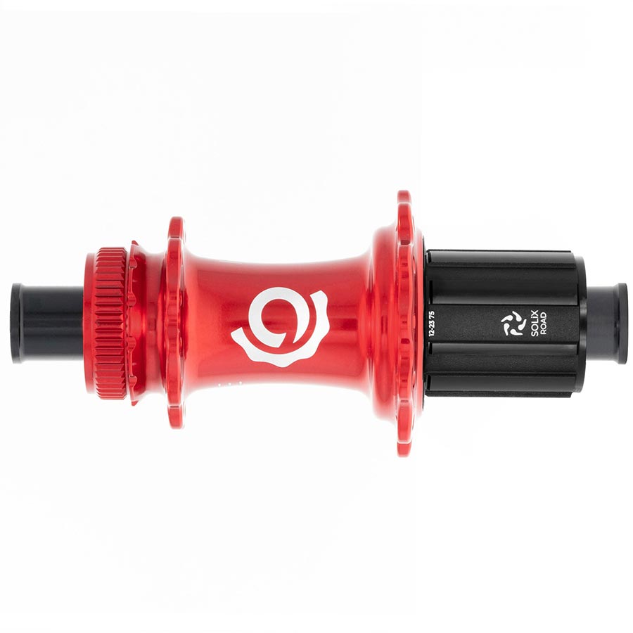 Industry Nine Solix G Classic Rear HG11 Disc Hub Rear 24H 12mm TA 142mm Shimano HG 11 Red-Goodwynn&#39;sGoodwynn&#39;s