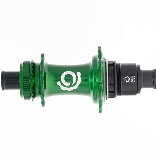 Industry Nine Solix G Classic Rear XD-R Disc Hub Rear 24H 12mm TA 142mm SRAM XD-R Green-Goodwynn's