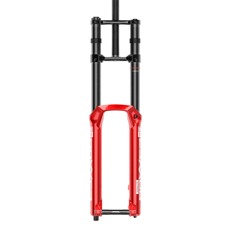 RockShox BoXXer Ultimate Charger 3 Suspension Fork - 29" 200 mm 20 x 110 mm 52 mm Offset Electric Red D1-Goodwynn&#39;sGoodwynn&#39;s