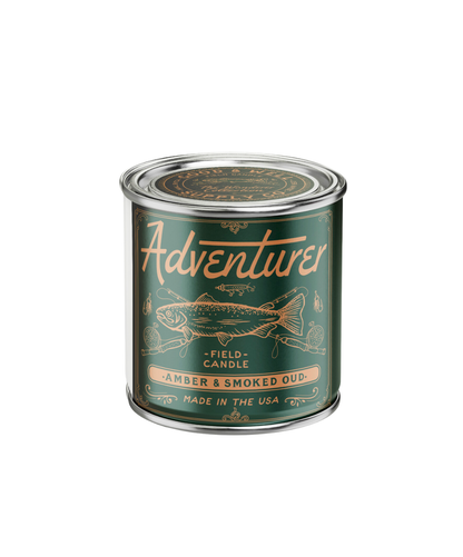 Good & Well Supply Co. - Adventurer Field Candle: 1/2 Pint