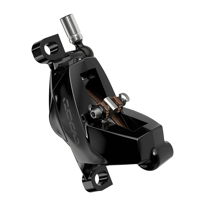 SRAM Code Silver Stealth Disc Brake Caliper Assembly - Front/Rear Post Mount 4-Piston BLK C1-Goodwynn&#39;sGoodwynn&#39;s