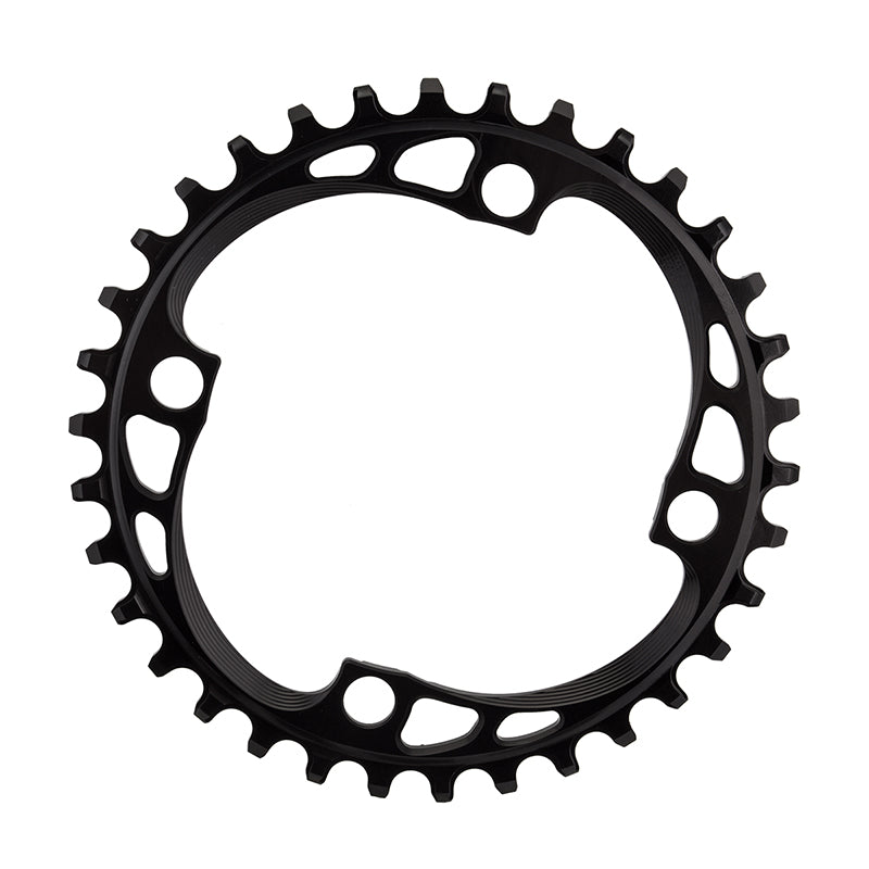 Absolute Black 104 Chainring 104BCD 34T - Black-Goodwynn&#39;sGoodwynn&#39;s