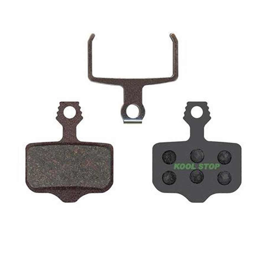 Kool Stop Electric Bike Compound Disc Brake Pads Shape: SRAM Level/2 Piece Road Organic Pair-Goodwynn&#39;sGoodwynn&#39;s