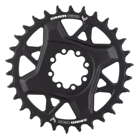 SRAM GX Eagle 12sp 30t DM Chainring 3mm Offset Black-Goodwynn's