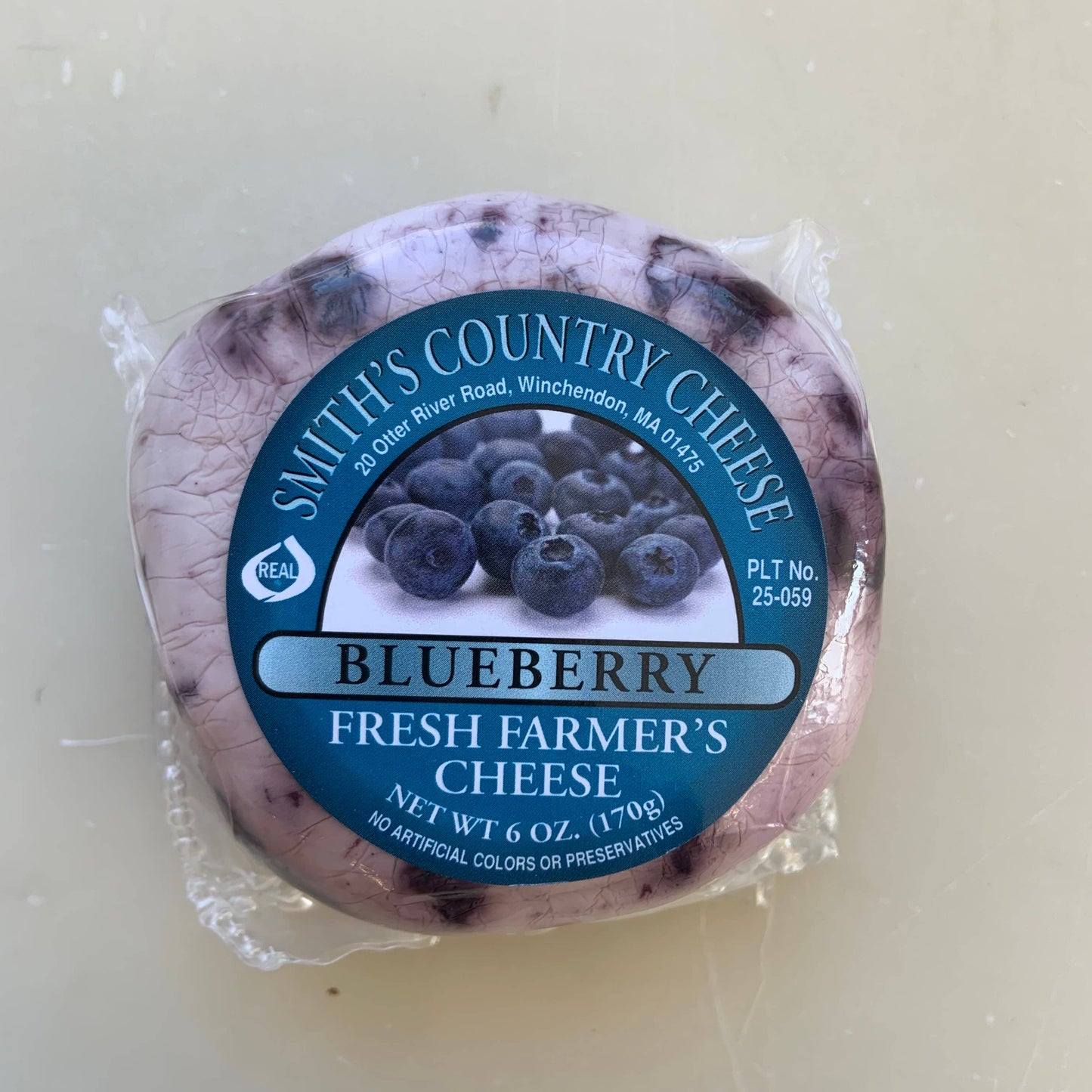 Smith's Country Cheese - Blueberry Farmer's Cheese