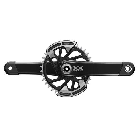 SRAM XX Eagle T-Type Wide Crankset - 175mm 12-Speed 32t Chainring Direct Mount 2-Guards DUB Spindle Interface BLK-Goodwynn's