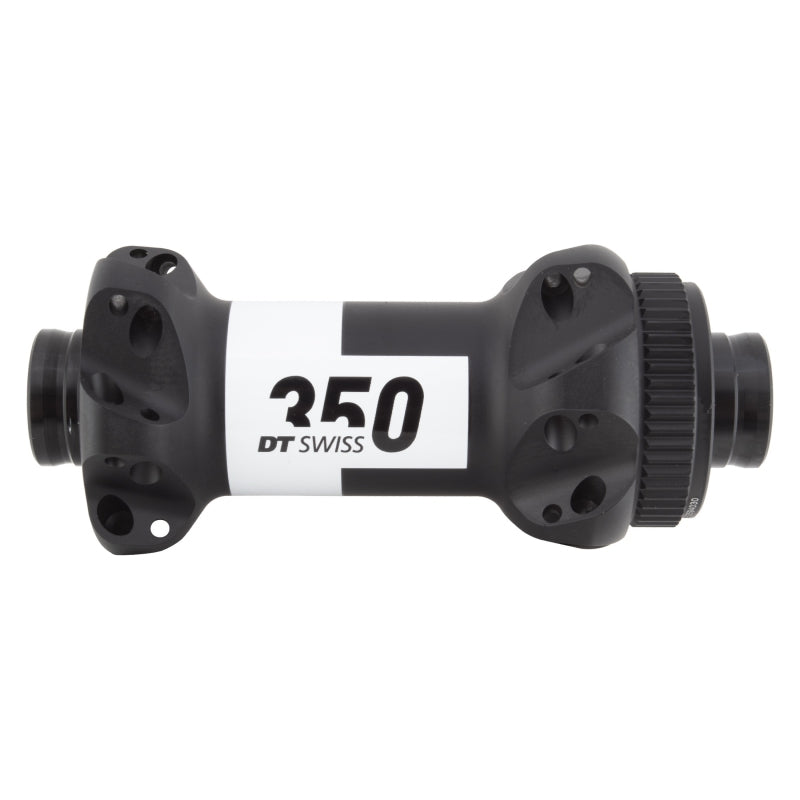 DT Swiss 350 Front Hub - 12 x 100mm Center-Lock Black 24H Straightpull-Goodwynn&#39;sGoodwynn&#39;s