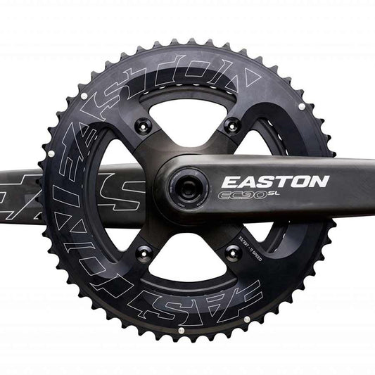 Easton Cinch 2X 36/52T Chainring 11sp BCD: 64/104 Aluminum Black-Goodwynn's