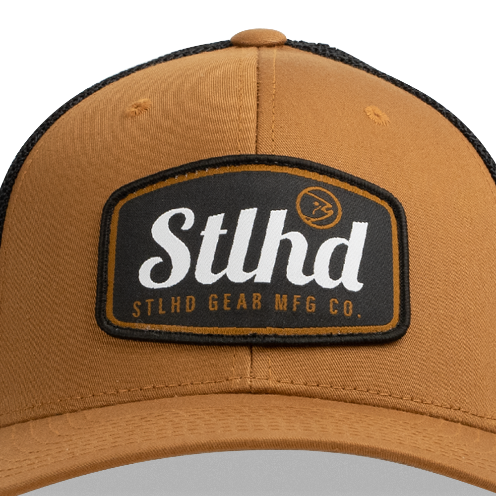 STLHD Hard Times Flex Fit Trucker Camel/Black-Goodwynn&#39;sGoodwynn&#39;s