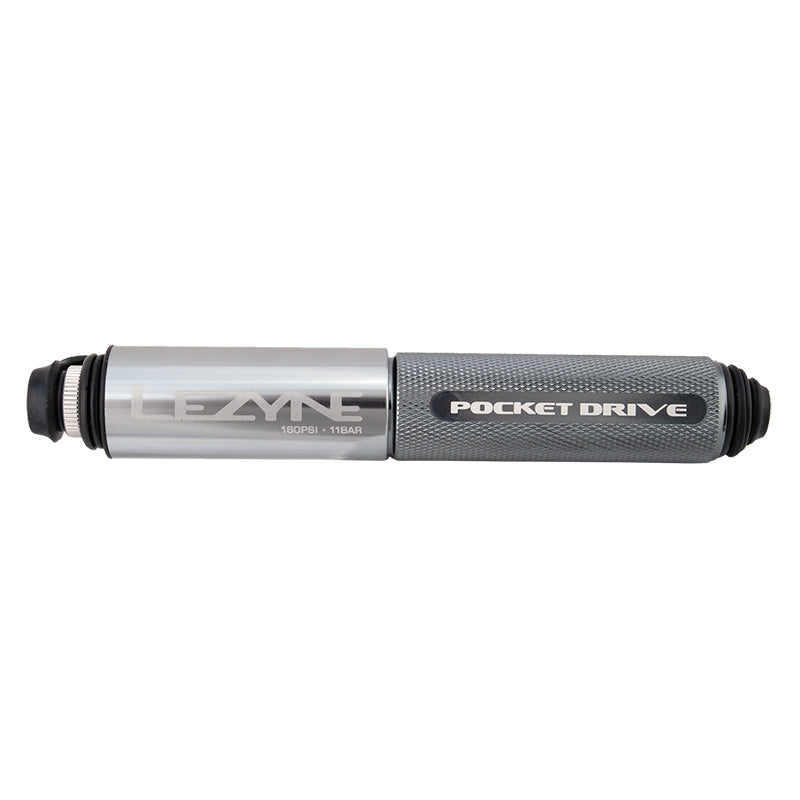 Lezyne Pocket Drive Pump Lite Gray-Goodwynn&#39;sGoodwynn&#39;s