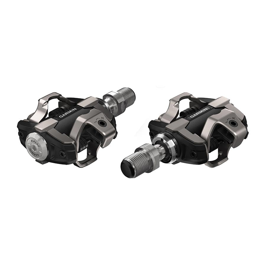 Garmin Rally XC100 Power Meter Pedals - Dual Sided Clipless Alloy 9/16" BLK Pair Single-Sensing Shimano SPD-Goodwynn&#39;sGoodwynn&#39;s