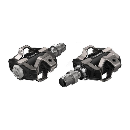 Garmin Rally XC100 Power Meter Pedals - Dual Sided Clipless Alloy 9/16" BLK Pair Single-Sensing Shimano SPD-Goodwynn's