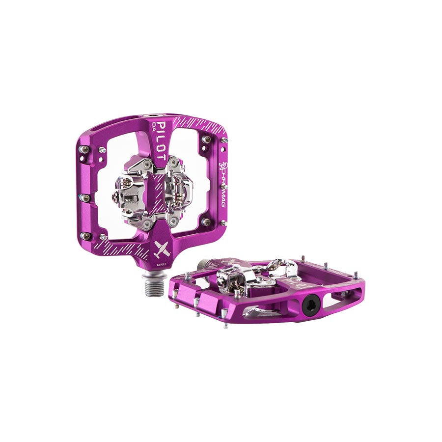 Chromag Pilot BA SPD Pedals Purple-Goodwynn&#39;sGoodwynn&#39;s