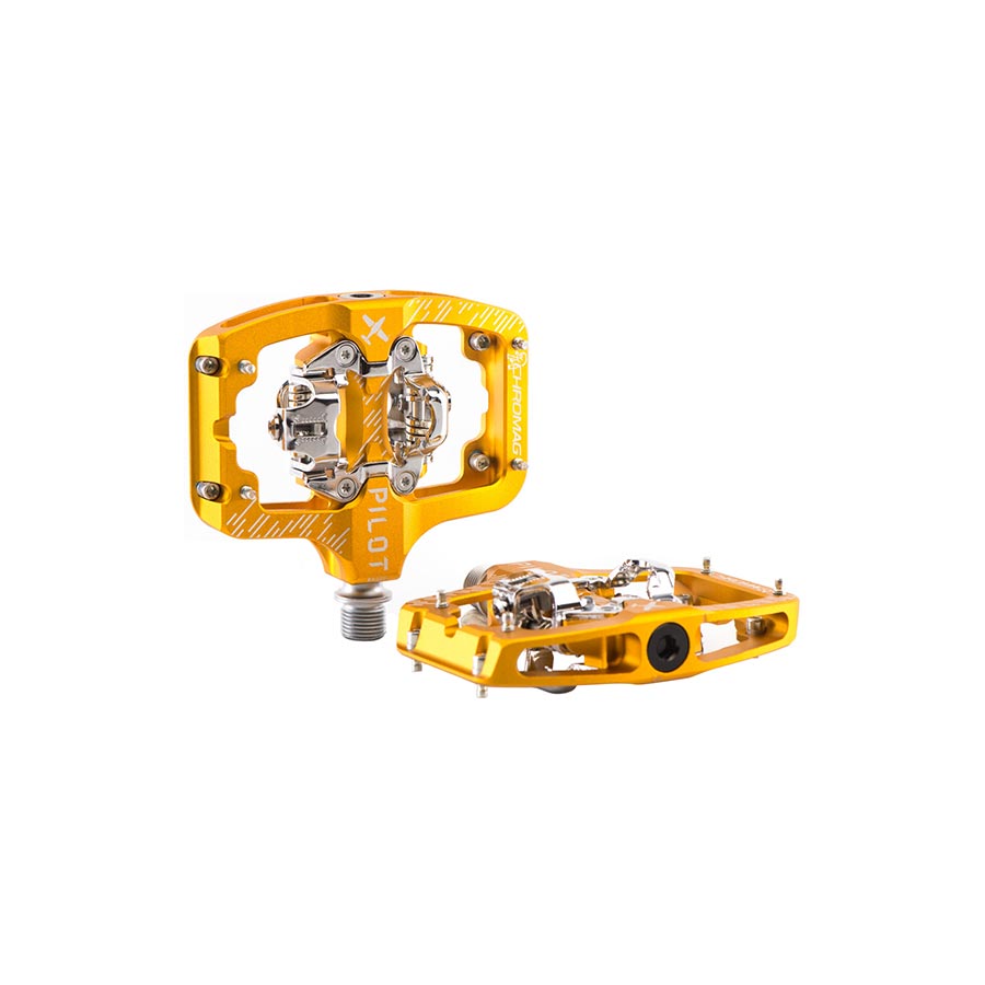 Chromag Pilot SPD Pedals Gold