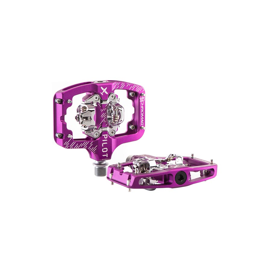 Chromag Pilot SPD Pedals Purple