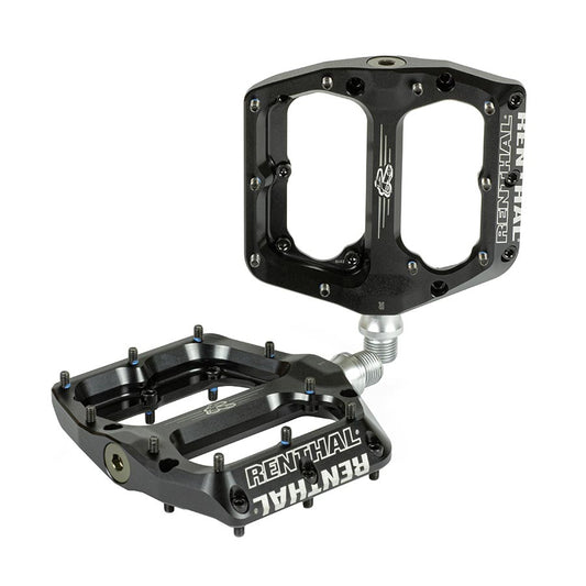 Renthal Revo-F Pedals - Platform 9/16" Black 100 x 104mm-Goodwynn's