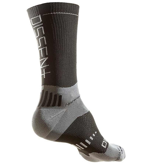 Dissent Supercrew Nano 8" Compression socks Black XL (Men 12+)-Goodwynn's