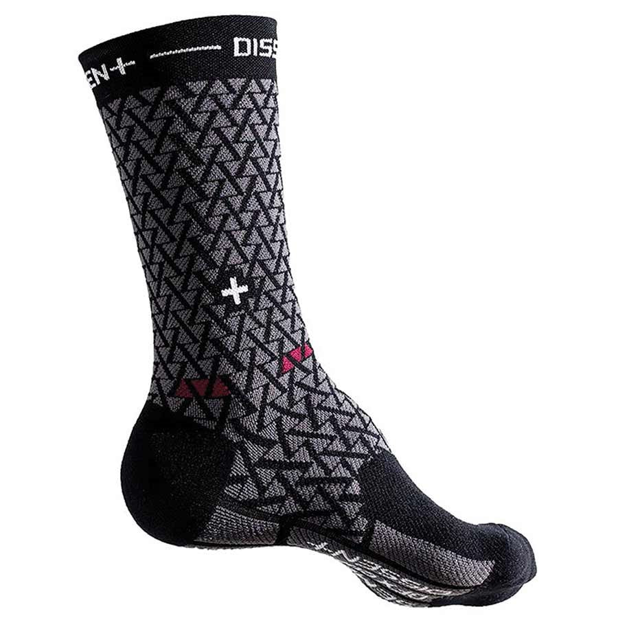 Dissent Genuflex Crew Protect 8" SEMENUK Compression socks Black S (Men 5-7.5)