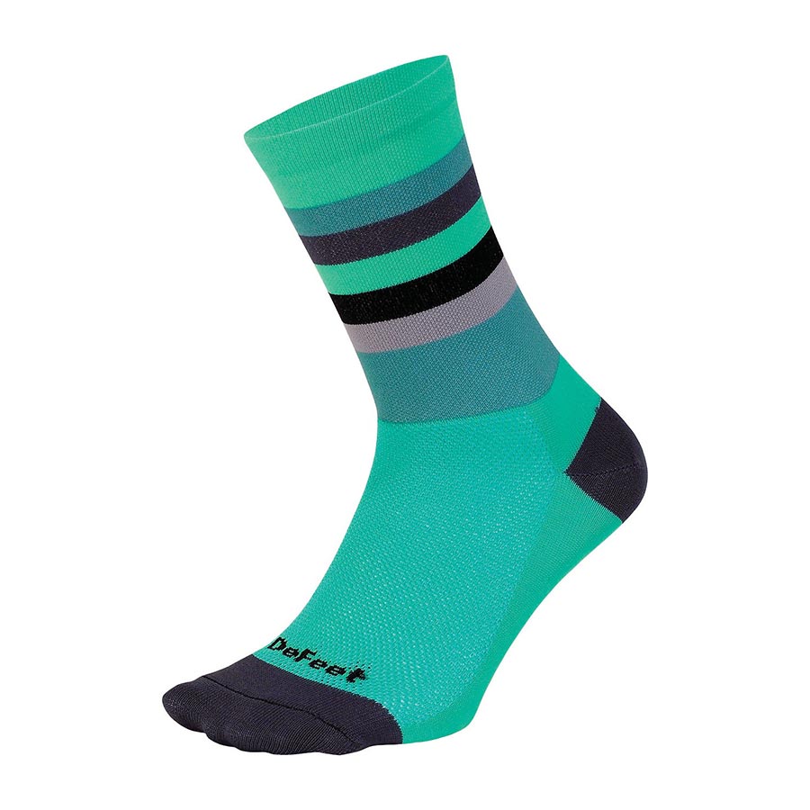 DeFeet Aireator 6" Socks Maverick Celeste/Graphite L Pair