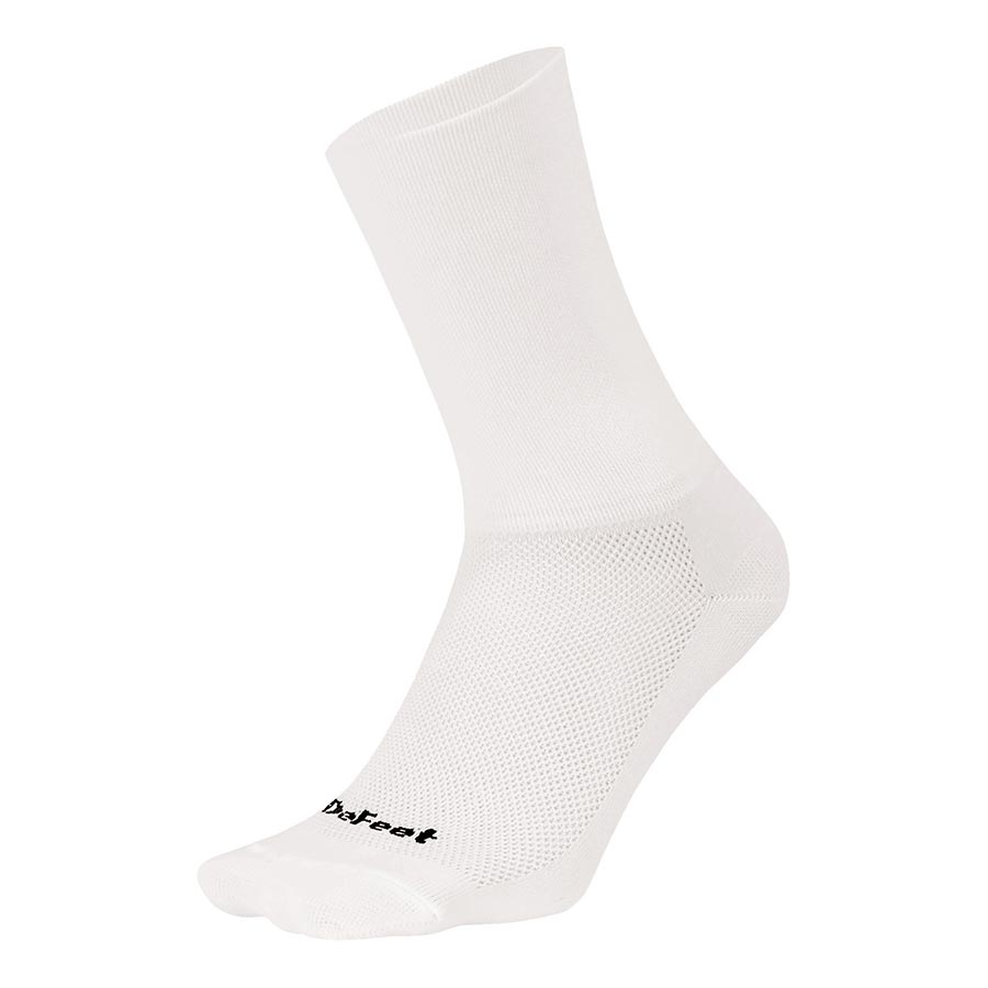 DeFeet Aireator 6" Socks White M Pair-Goodwynn&#39;sGoodwynn&#39;s