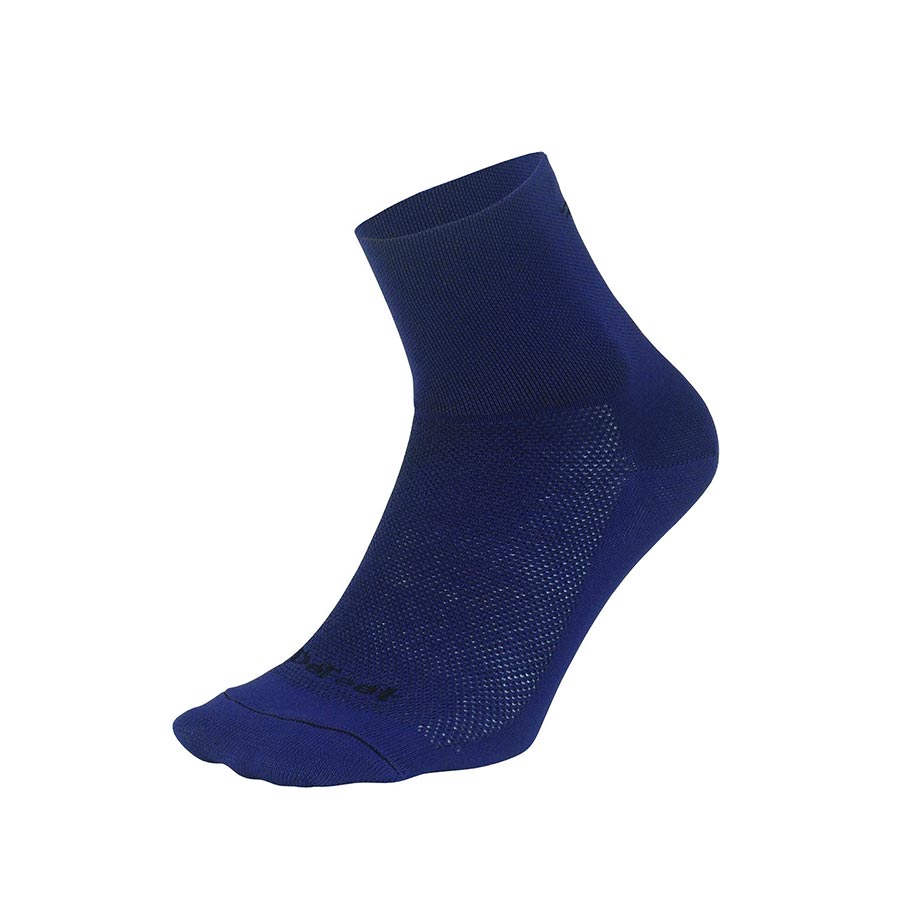 DeFeet Aireator 2-3" Cuff Socks Light Navy L Pair-Goodwynn&#39;sGoodwynn&#39;s