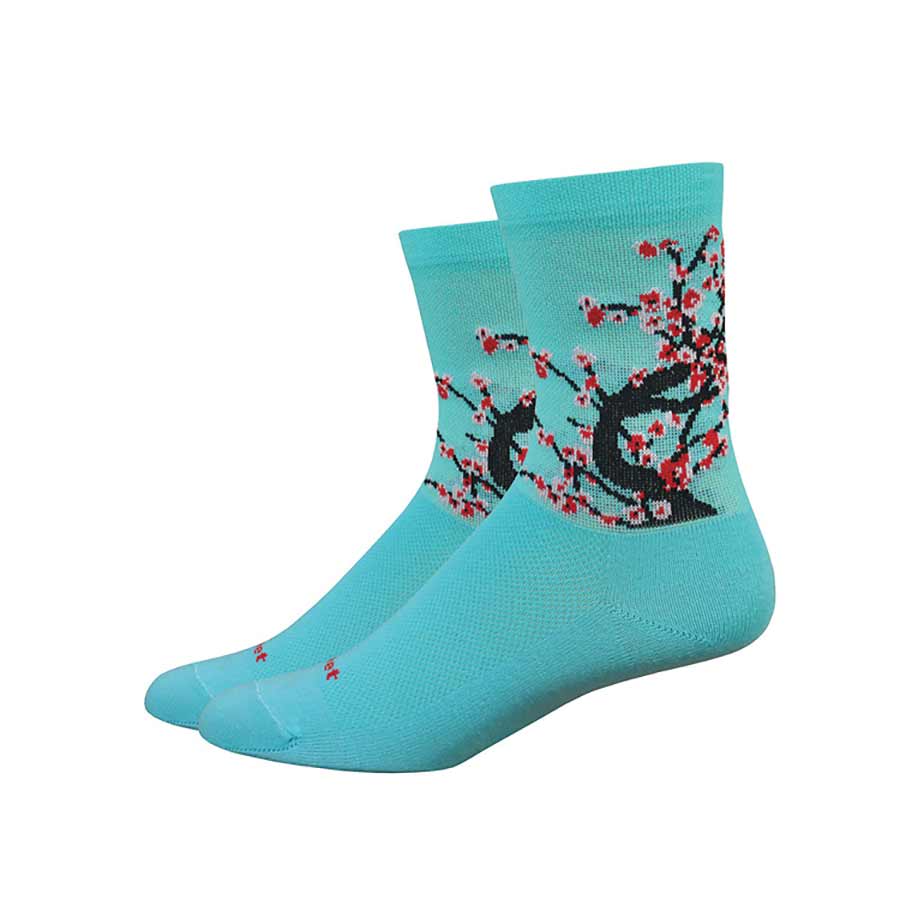 DeFeet Aireator 4" Socks Neptune/Black/Red L-Goodwynn&#39;sGoodwynn&#39;s