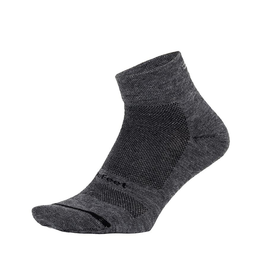 DeFeet Wooleator Pro 1 Socks Gravel Grey XL Pair-Goodwynn&#39;sGoodwynn&#39;s