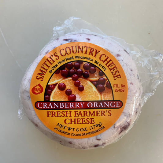 Smith's Country Cheese - Cranberry & Orange Farmer's Cheese-Goodwynn's