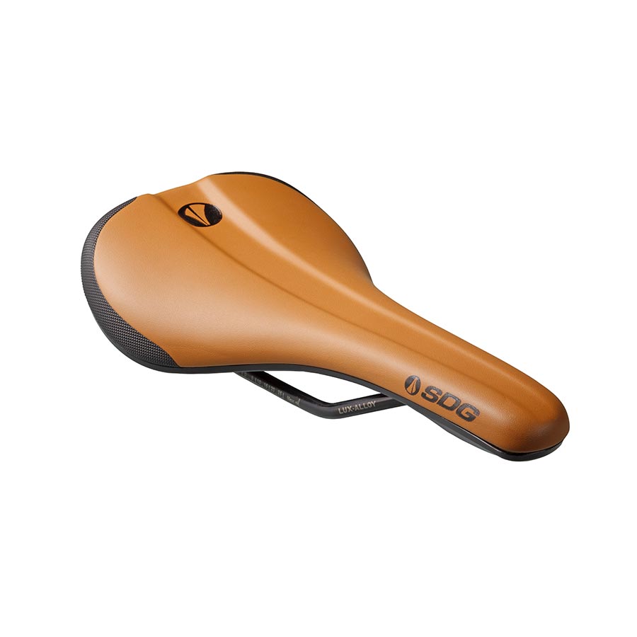 SDG Components Bel-Air V3 Lux-Alloy Saddle 260 x 140mm Unisex 236g Brown/Black-Goodwynn&#39;sGoodwynn&#39;s