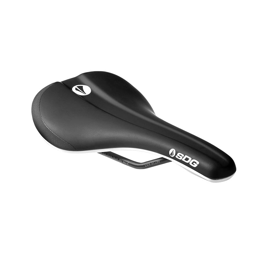 SDG Components Bel-Air V3 Lux-Alloy Saddle 260 x 140mm Unisex 236g Black/White-Goodwynn&#39;sGoodwynn&#39;s