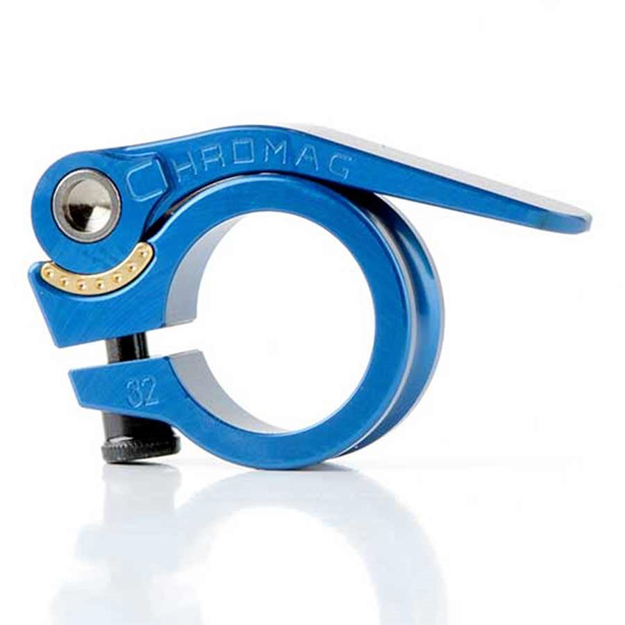 Chromag Seatpost clamp with QR 35mm Blue-Goodwynn&#39;sGoodwynn&#39;s