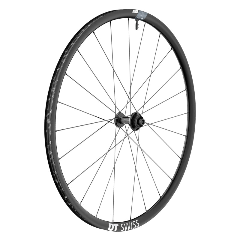 DT Swiss ER 1400 DiCut 25 Front Wheel - 700 12 x 100mm Center-Lock Black-Goodwynn&#39;sGoodwynn&#39;s