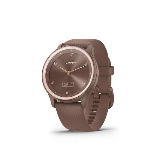 Garmin vivomove Sport Watch Watch Color: Cocoa Wristband: Cocoa - Silicone-Goodwynn's