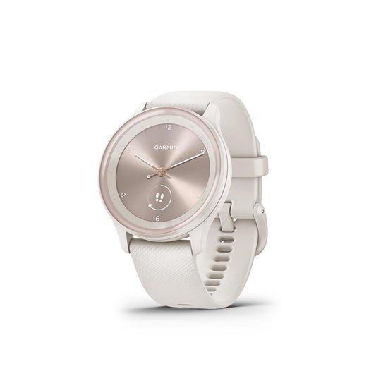 Garmin vivomove Sport Watch Watch Color: Ivory Wristband: Ivory - Silicone-Goodwynn's