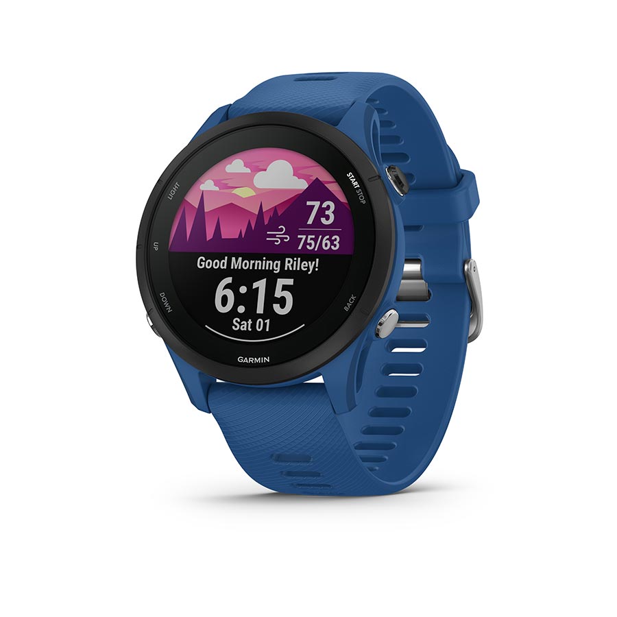 Garmin Forerunner 255 GPS Smartwatch - 45.6mm Tidal Blue-Goodwynn&#39;sGoodwynn&#39;s